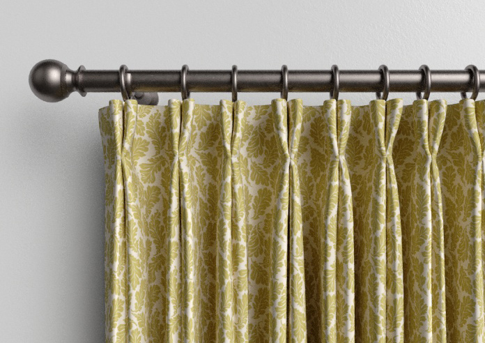 Land & Shore Oak Leaf, Ochre - Made to Measure Curtains - Image 10